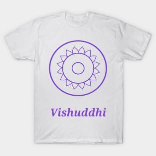 ArtStation66 - Yoga Symbol Chakra Design - Vishuddhi Throat Chakra T-Shirt